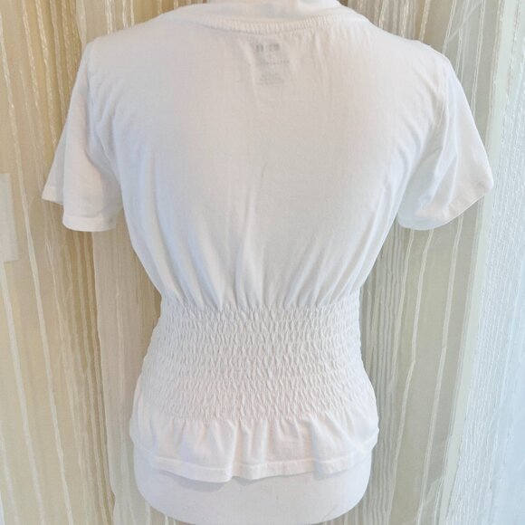 Maeve by Anthropologie White cotton Top, - Picture 2 of 6